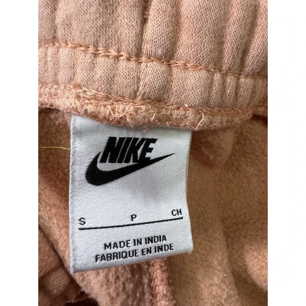 Nike Sportswear Club Fleece Joggers Salmon Pink Mens Small BV2671-824 Sweatpants